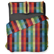 Parure Copripiumino in Puro Cotone con Stampa - Glasgow Copripiumino Daunex Singolo Multicolor 