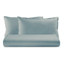 Parure Copripiumino in Puro Raso di Cotone 300TC tinta unita - Gottardo Copripiumino Lisola Basic Singolo Sion 