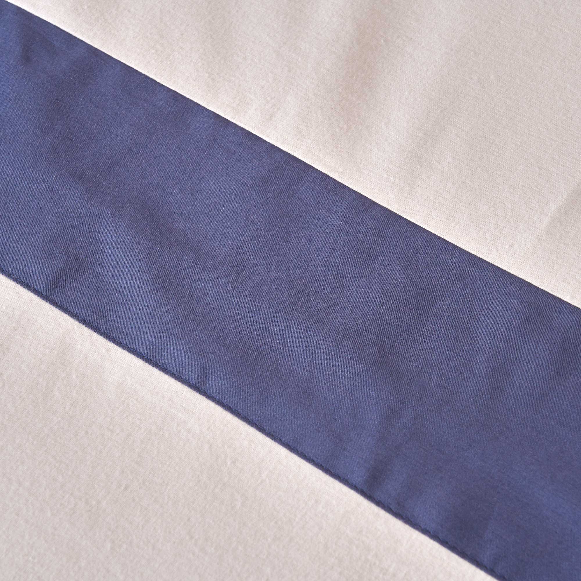 Parure Copripiumino Matrimoniale in Flanella di Cotone con Bordo in Raso - Diamante Copripiumino Flanella Lisola 