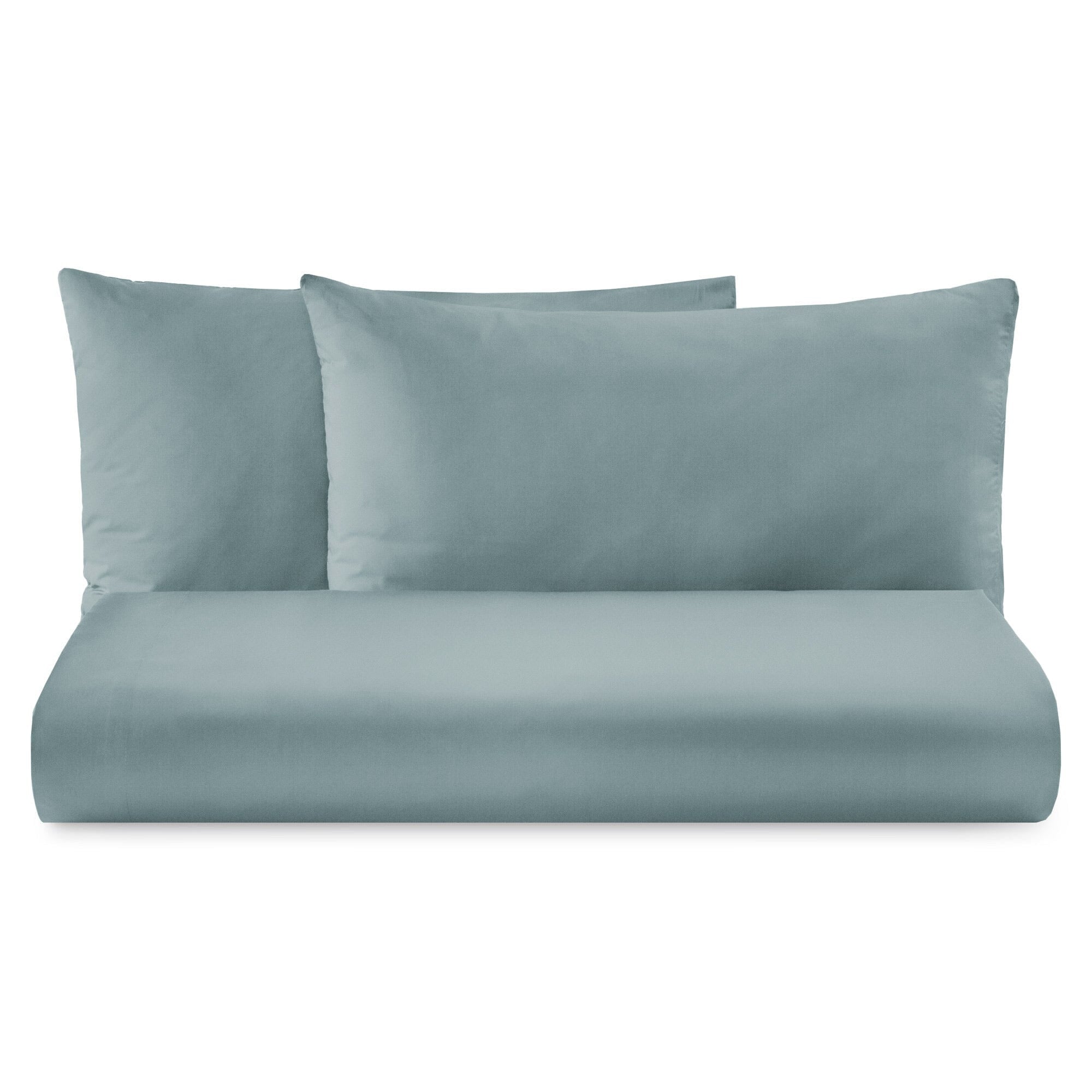 Parure Lenzuolo in Puro Cotone Tinta Unita - Tortona Lenzuola Lisola Basic Singolo Sion 