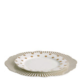 Piatto in Porcellana Decorato - Madame de Récamier Piatto Mathilde M. 