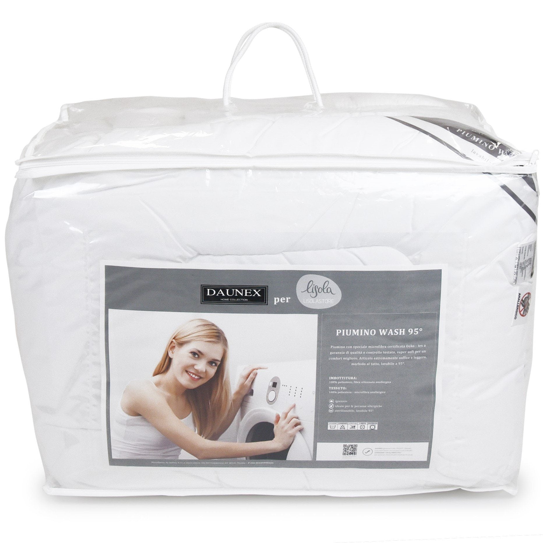 Piumone anallergico in Sintetico Piumino Sintetico Lisola by Daunex 