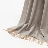 Plaid in Cashmere e Lana Merinos Superfine - Torcello Plaid Marzotto Grigio 
