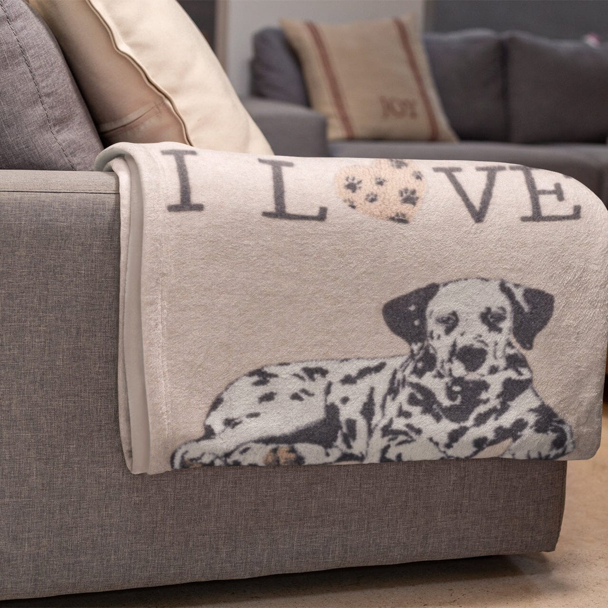 Plaid in Lana Cotta - I Love Dalmata Plaid i nastri di Mirta 