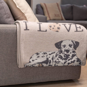 Plaid in Lana Cotta - I Love Dalmata Plaid i nastri di Mirta 