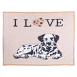 Plaid in Lana Cotta - I Love Dalmata Plaid i nastri di Mirta Plaid 