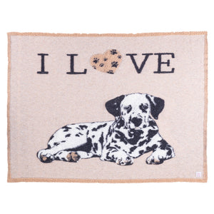 Plaid in Lana Cotta - I Love Dalmata Plaid i nastri di Mirta Plaid 