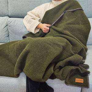 Plaid in Lana Cotta Tinta Unita - Giusy Plaid Appodia 