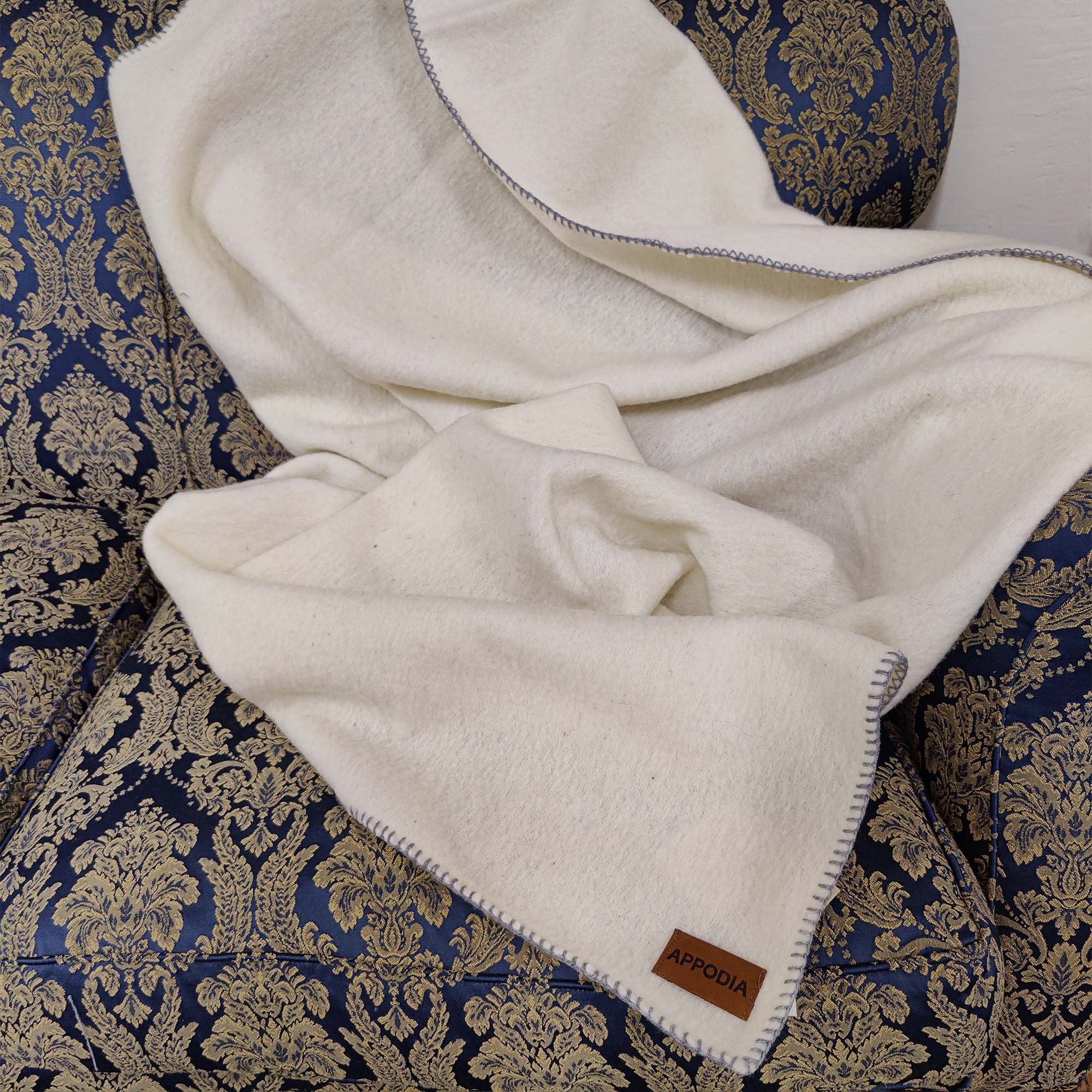 Plaid in Lana Tinta Unita - Giusy Plaid Appodia 