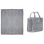 Plaid in MicroPile con Borsa Coordinata - Sofy Plaid Daunex Plaid Antracite 