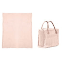 Plaid in MicroPile con Borsa Coordinata - Sofy Plaid Daunex Plaid Cipria 