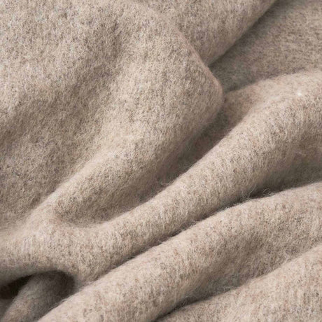 Plaid in Misto Lana Tinta Unita - Paganini Plaid Biancoperla 