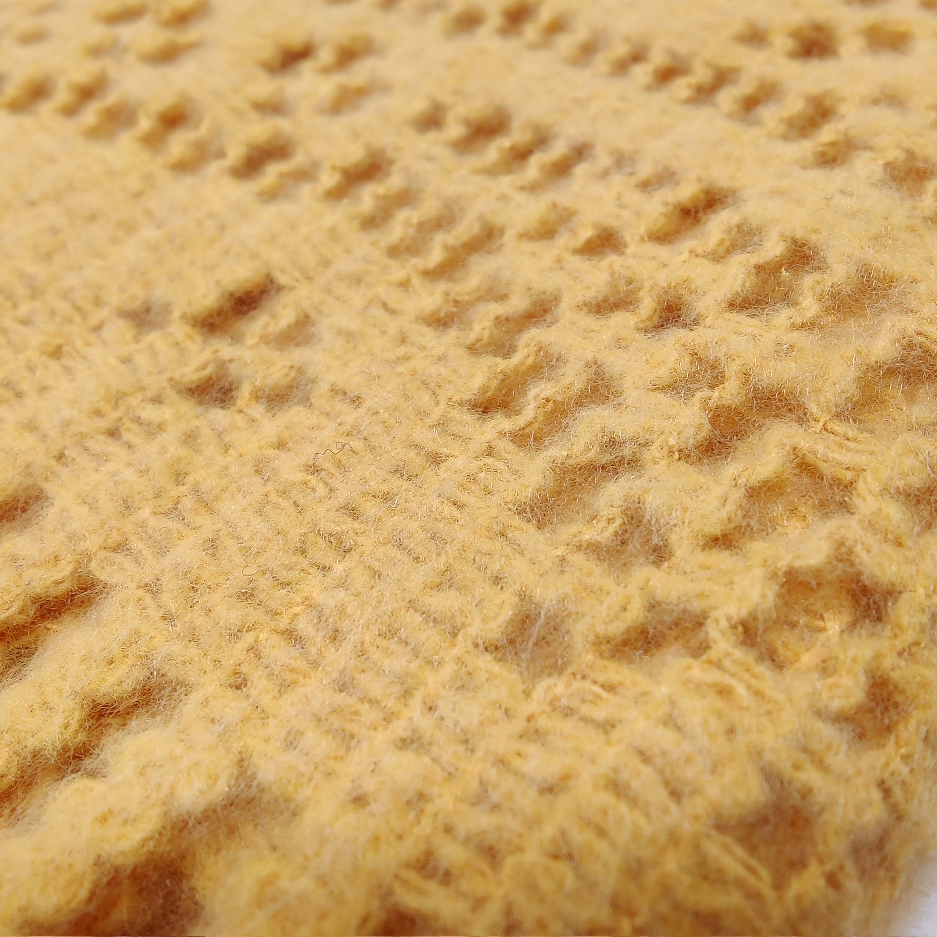 Plaid in Misto Cotone Tinta Unita - Retrò Plaid Lisola 