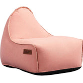 Poltrona Pouf in fibre di olefina per esterni - Cobana Poltrona SACKit Rosa 