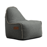 Poltrona Pouf in fibre di olefina per bambini - Cobana Poltrona SACKit Grigio 