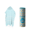 Poncho in Puro Cotone con Confezione - Ipanema Telo Mare Towel to GO Azzurro 