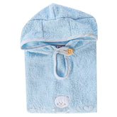 Poncho in Puro Cotone Ricamato - Nenè Riduttore Picci Cielo 