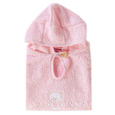 Poncho in Puro Cotone Ricamato - Nenè Riduttore Picci Rosa 
