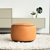 Pouf in esclusiva pelle naturale danese - Dunes 