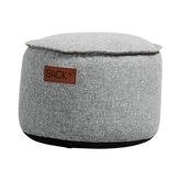 Sedile Pouf in fibre di olefina per esterni - Cobana Sedile SACKit Grigio Chiaro 