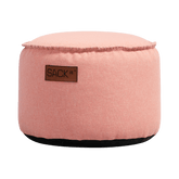 Sedile Pouf in fibre di olefina per esterni - Cobana Sedile SACKit Rosa 