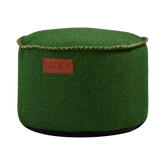 Sedile Pouf in fibre di olefina per esterni - Cobana Sedile SACKit Verde 
