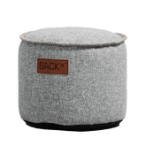 Sedile Pouf in fibre di olefina per bambini - Cobana Sedile SACKit Grigio Chiaro 