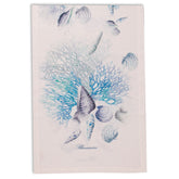 Runner in Lino Fantasia Corallo - Seychelles Runner Blumarine Turchese 