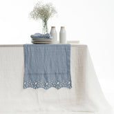 Runner in Puro Lino StoneWashed no Stiro - Cerchi 