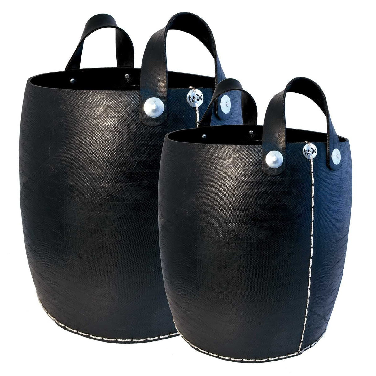 Borse Con Pneumatici Riciclati Set Cesti Con Manici In Pneumatici