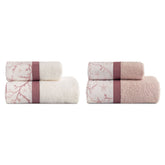 Set 2 Coppie di Spugna con Balza Corallo - Kos Coppia di spugna Lisola Magenta 