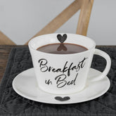 Set 2 Tazze Colazione in Grès - Breakfast in Bed 