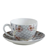 Set 2 Tazze in Porcellana con Piattini - Madame de Pompadour Tazze Mathilde M. 