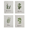 Set 4 Canovacci in Lino Stonewashed - Spezie Canovaccio Simple Day Bianco 