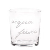 Set 6 Bicchieri Acqua Serigrafati - Acqua Fresca Bicchieri Simple Day 