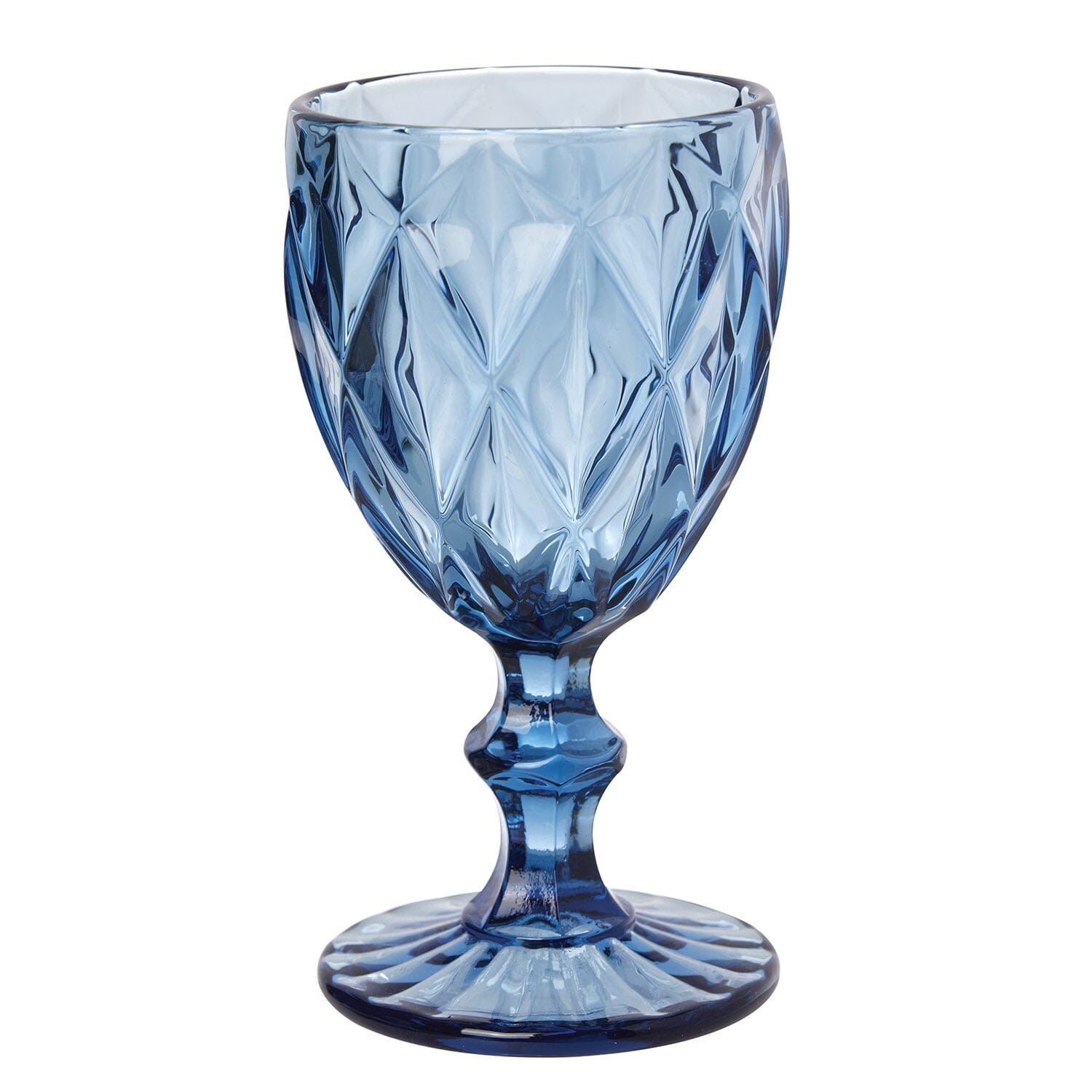 Set 6 Calici in Pasta di Vetro Multicolor - Murano Calice Maison Sucrée Blu 