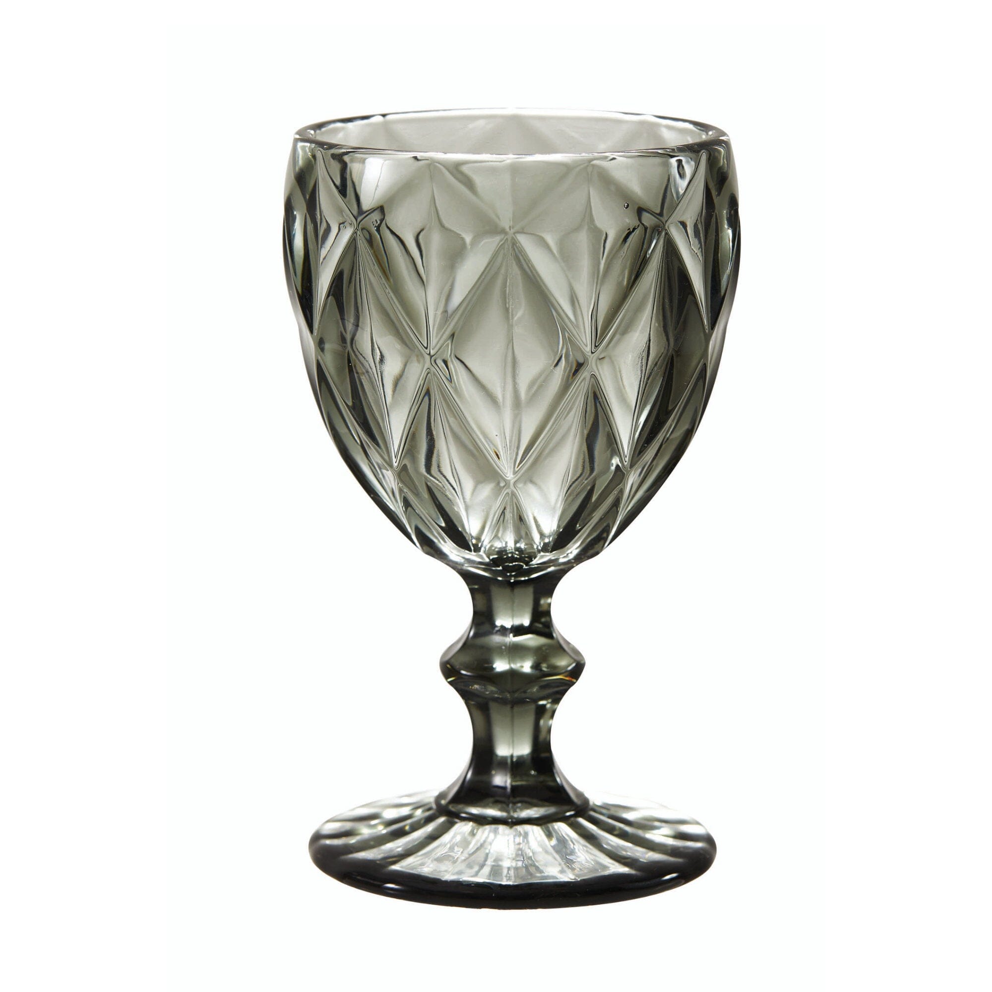 Set 6 Calici in Pasta di Vetro Multicolor - Murano Calice Maison Sucrée Grigio 