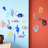Set da 10 Pesci Decorativi - Fish Hobbyist Animale Decorativo studio ROOF 
