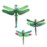 Set da 3 Mini Insetti Decorativi - Dragonflies Insetto Decorativo studio ROOF 