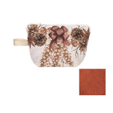 Set Pochette e Lavette in Spugna di Cotone - Xmas Tale Pochette Maison Sucrée Corallo 