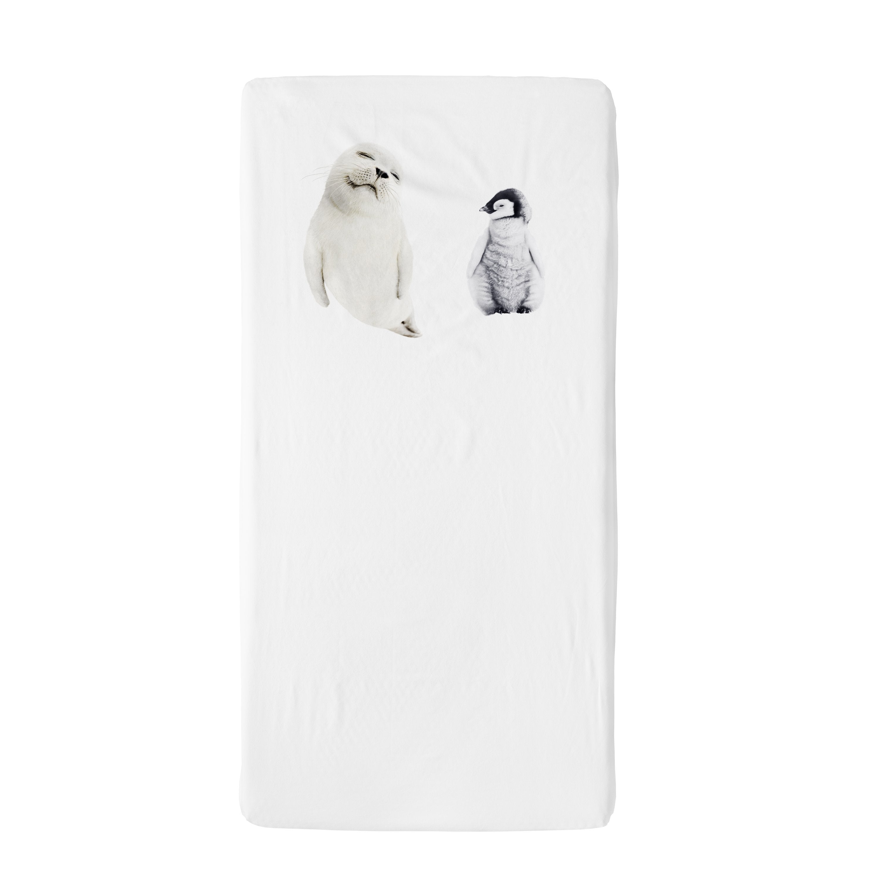Snurk Completo Letto per Bimbi in Percalle di Cotone - Arctic Friends Lenzuola Bimbi Snurk 