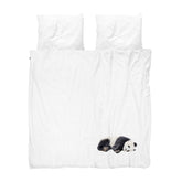 Snurk Parure Copripiumino in Puro Cotone - Panda Copripiumino Snurk 1 Piazza e Mezza 200x220 