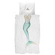 Parure Copripiumino in Puro Cotone - Sirena Copripiumino Snurk Singolo 140x220 STANDARD EUROPA 