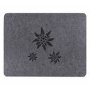 Sottopiatto in Feltro - Edelweiss Daunex Rettangolare 45x35cm Antracite 