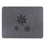 Sottopiatto in Feltro - Edelweiss Daunex Rettangolare 45x35cm Antracite 