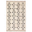 Tappeto Arredo con Frange Motivo Rombi - Zagora Tappeto Vivaraise 160x230 Panna 