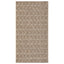 Tappeto Arredo in Fantasia Geometrica - Adam Tappeto Vivaraise 60x110 Lino 