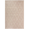 Tappeto da Esterno con Fantasia Geometrica - Asma Tappeto Vivaraise Naturale 60x110 