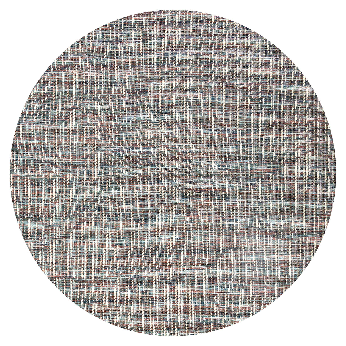 Tappeto da Esterno con Fantasia Geometrica - Maeva Tappeto Vivaraise Verde Rotondo 160 