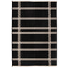 Tappeto da Esterno Rigato - Paomia Tappeto Vivaraise Nero 60x110 